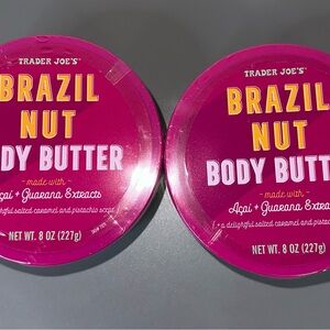 2X Trader Joe's Ultra Rich Brazil Nut Body Butter 8oz-Limited (2 Pack)